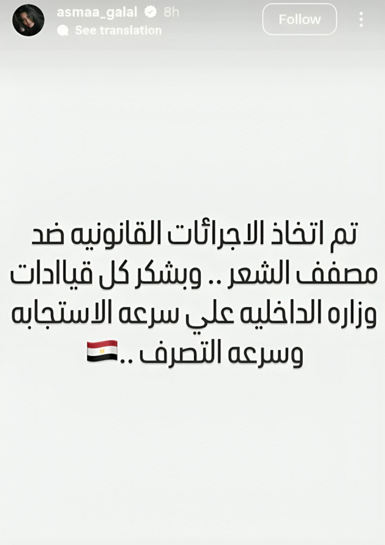 الفنانة المصرية أسماء جلال الفنانة المصرية أسماء جلال