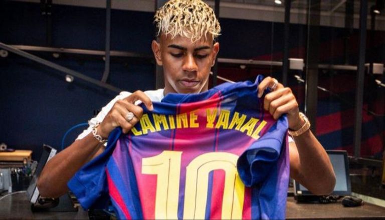 لامين يامال نجم برشلونة