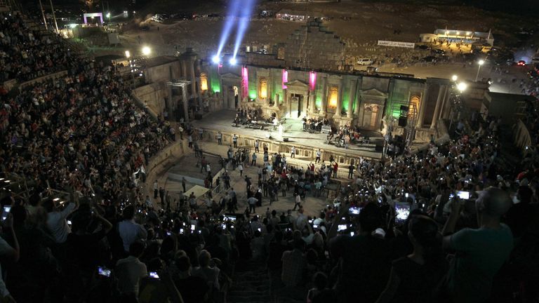مهرجان جرش الأردني