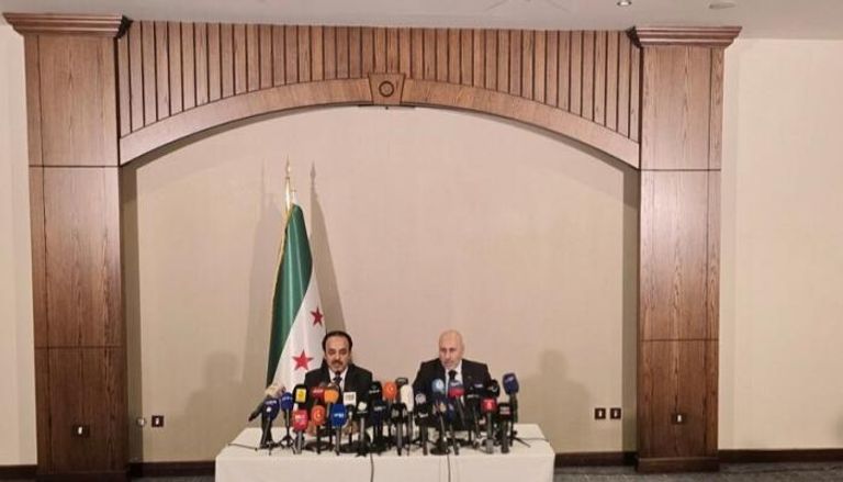جانب من المؤتمر الصحفي