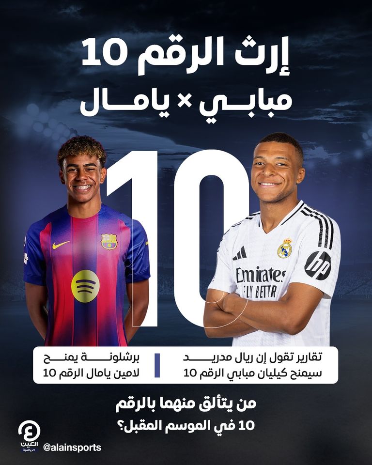 كيليان مبابي ولامين يامال