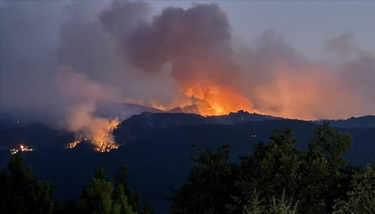 تفاصيل حريق تركيا اليوم