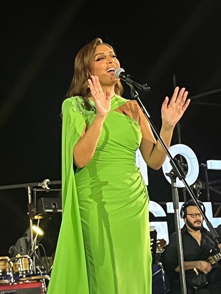 الفنانة أنغام