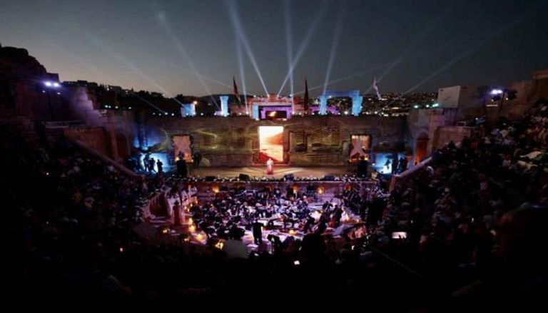 أجواء مبهرة في افتتاح مهرجان جرش