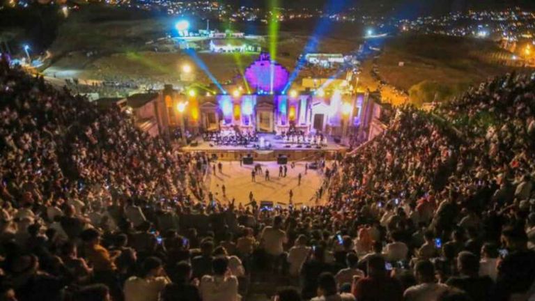 أجواء مبهرة في افتتاح مهرجان جرش 