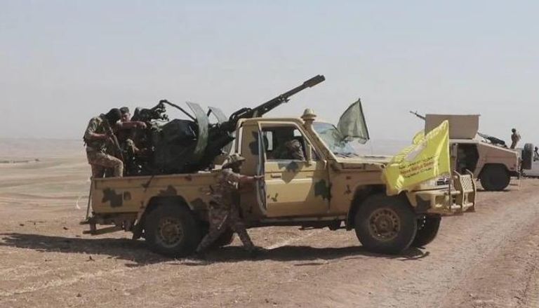 مركبة تابعة لقوات سوريا الديمقراطية في سوريا