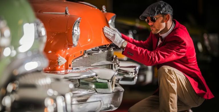 سيارات كلاسيكية - أرشيفية