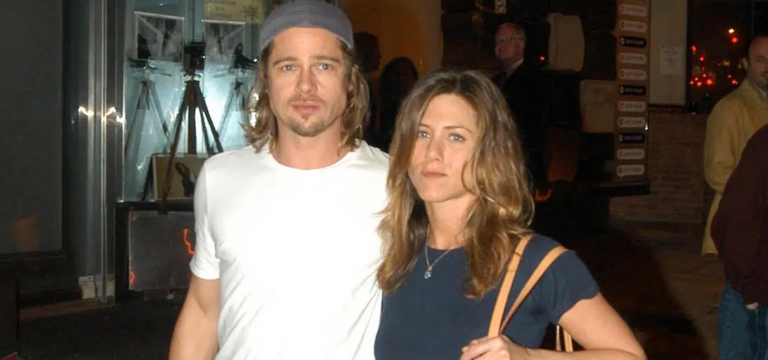 براد بيت وجينيفر أنيستون 