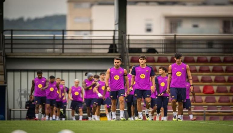 تدريبات برشلونة