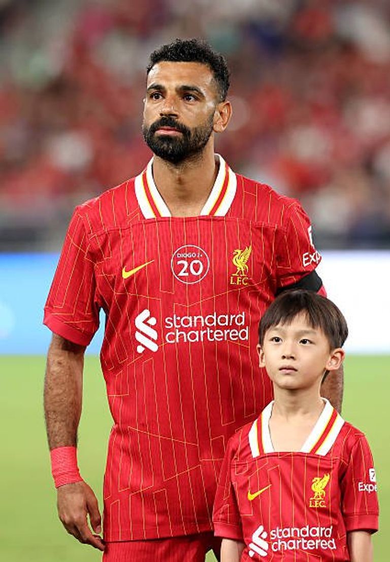 محمد صلاح مباراة ميلان وليفربول