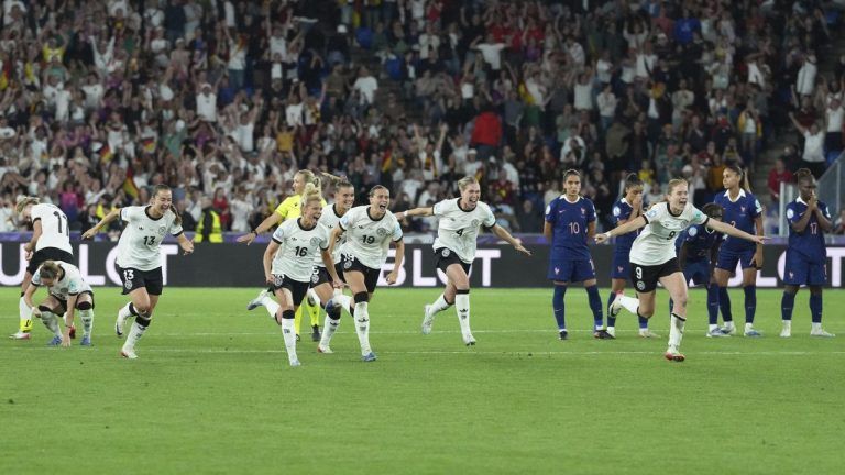 ألمانيا وفرنسا يورو السيدات 2025