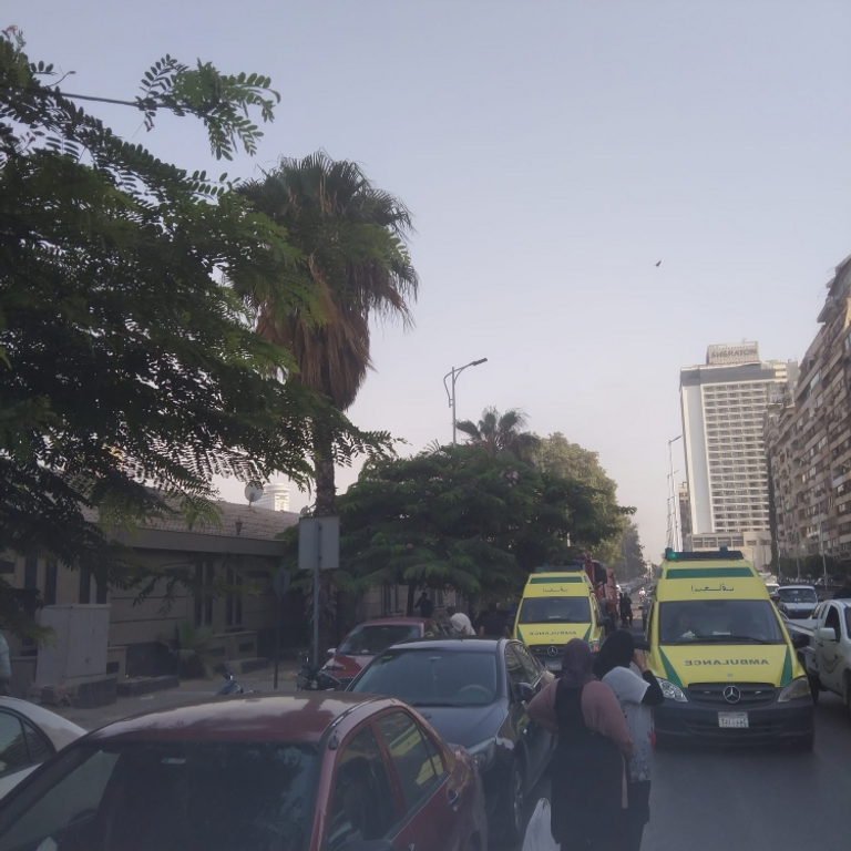 حريق نادي القضاة في مصر حريق نادي القضاة في مصر