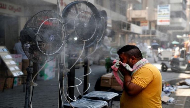 الحرارة في العراق