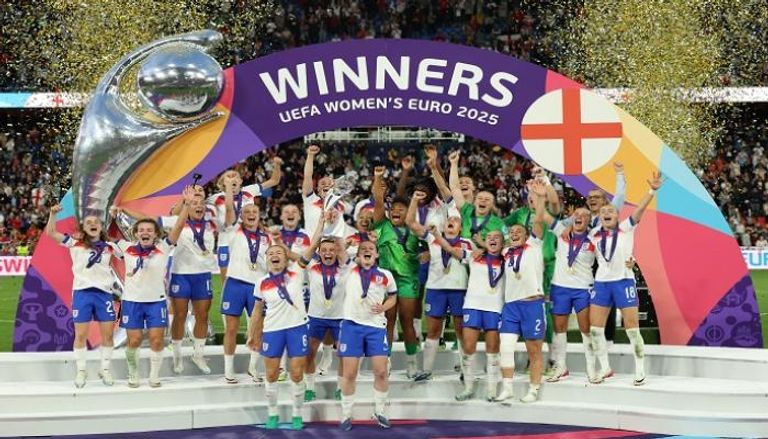 منتخب إنجلترا للسيدات بطل يورو 2025