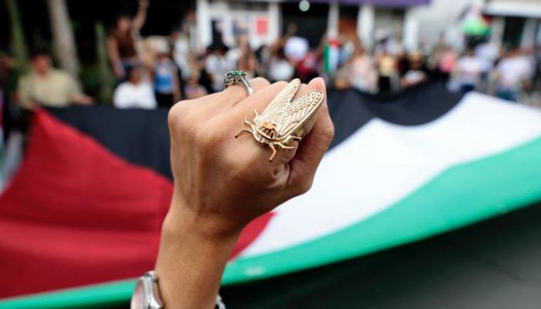 مظاهرات في المكسيك تطالب بوقف الحرب على غزة