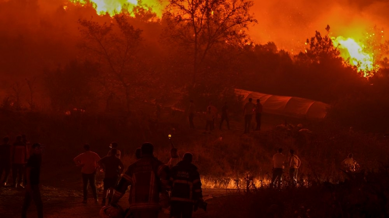 حرائق الغابات في تركيا حرائق الغابات في تركيا