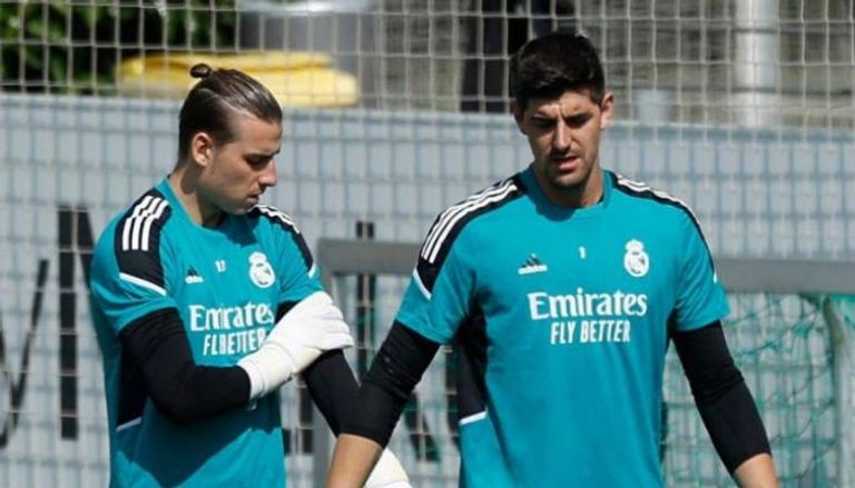 كورتوا ولونين في ريال مدريد