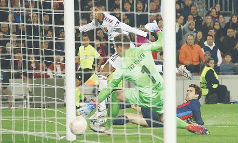 ماركوس راشفورد ومارك أندريه تير شتيغن