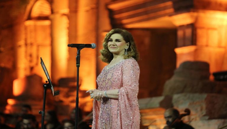 سر رشاقة ميادة الحناوي في مهرجان جرش 2025 سر رشاقة ميادة الحناوي في مهرجان جرش 2025