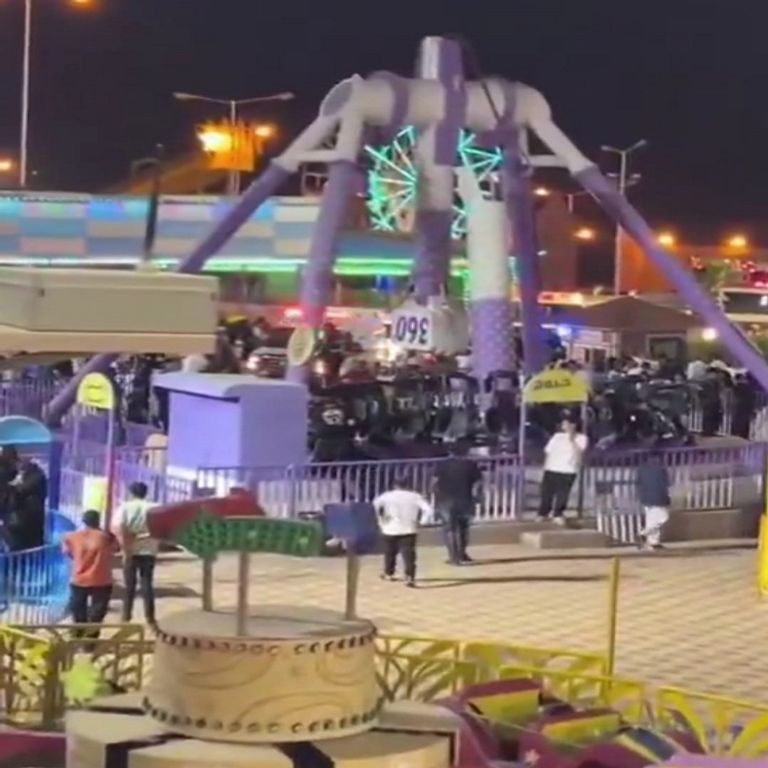 تفاصيل حادث ملاهي الهدا بالطائف- أرشيفية