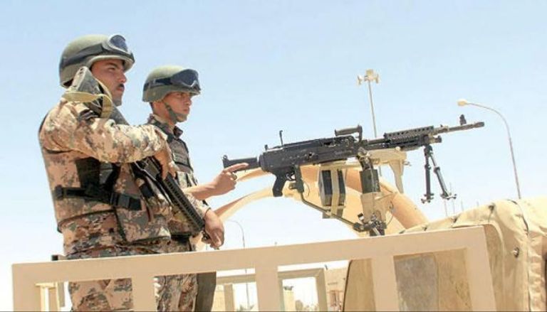 عنصران من حرس الحدود في الأردن - أرشيفية
