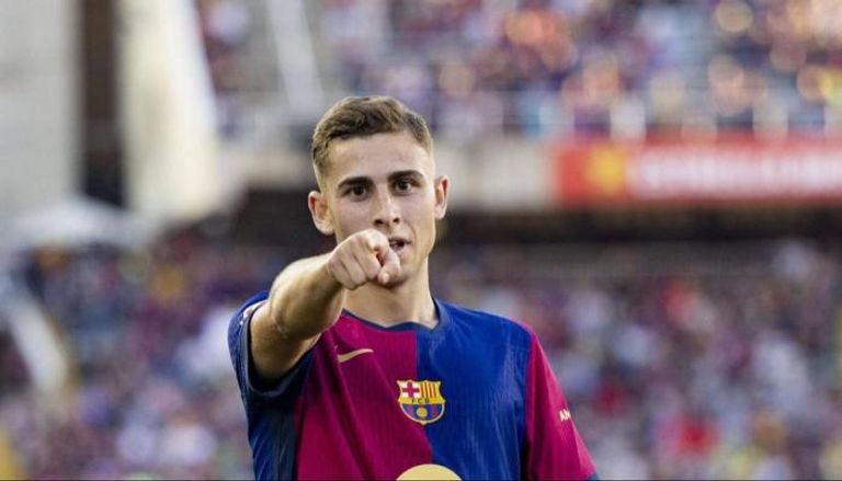 فيرمين لوبيز لاعب برشلونة