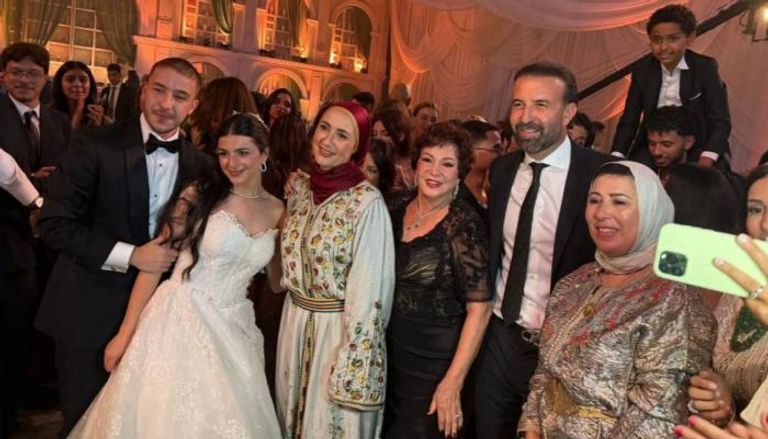 زفاف حفيدة فيروز المصرية