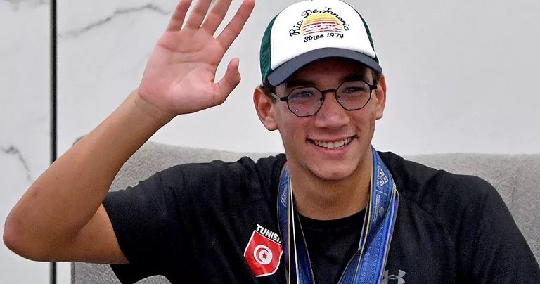 أحمد أيوب حفناوي السباح التونسي أحمد الجوادي