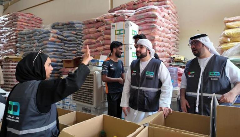 الإمارات تواصل جهودها الإنسانية في غزة 