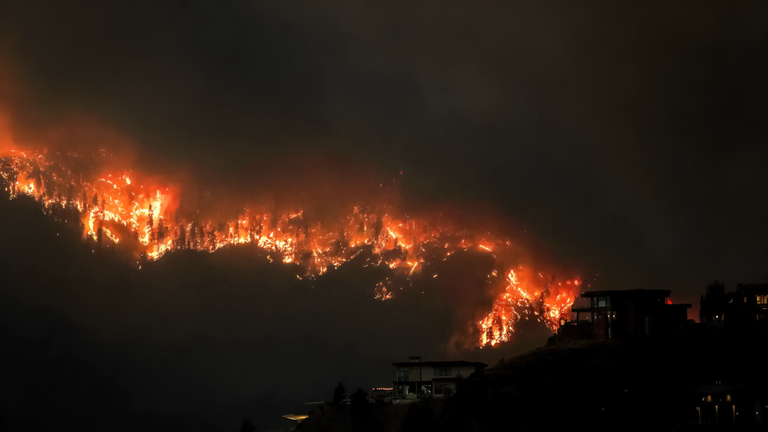 حرائق الغابات في كندا حرائق الغابات في كندا