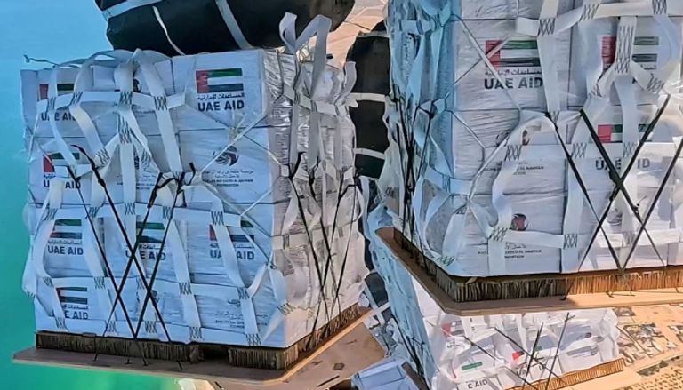 الإمارات تواصل عمليات الإغاثة في غزة