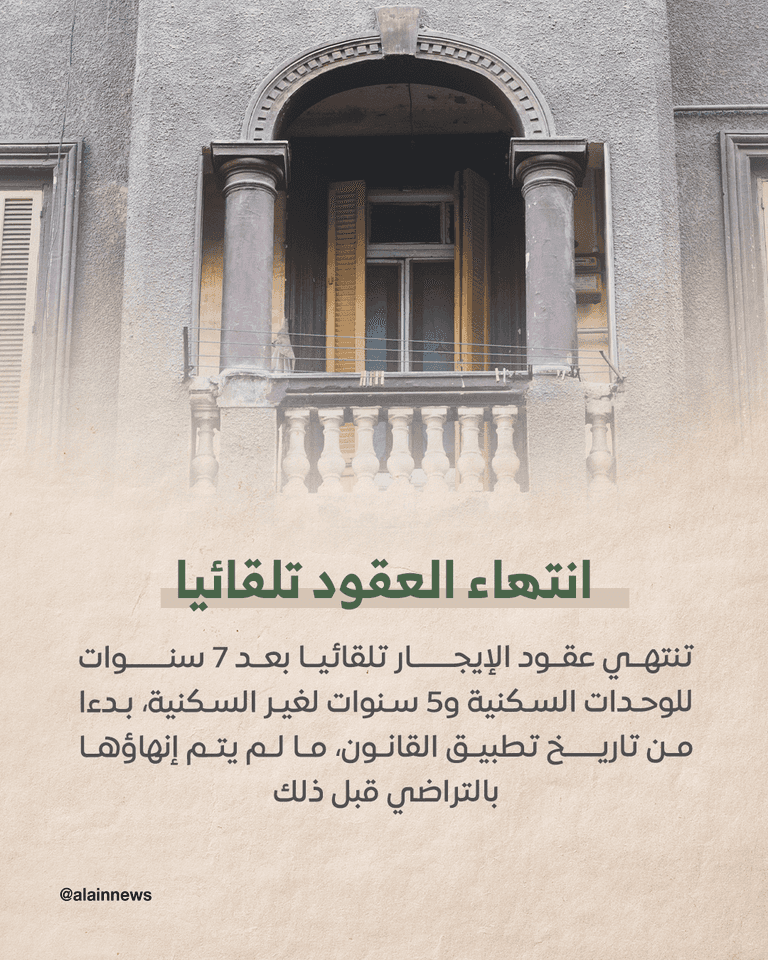 الإيجار القديم في مصر