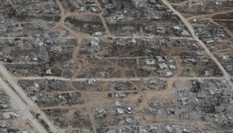 دمار هائل خلفته الحرب الإسرائيلية في قطاع غزة