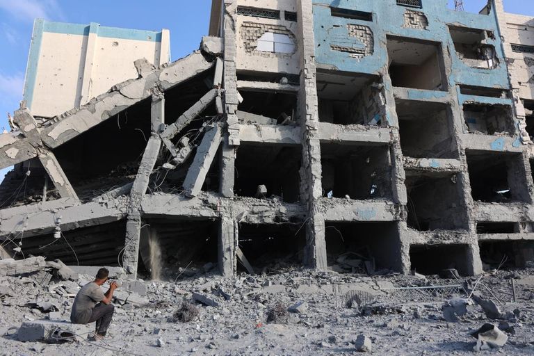 دمار هائل خلفته الحرب الإسرائيلية في قطاع غزة