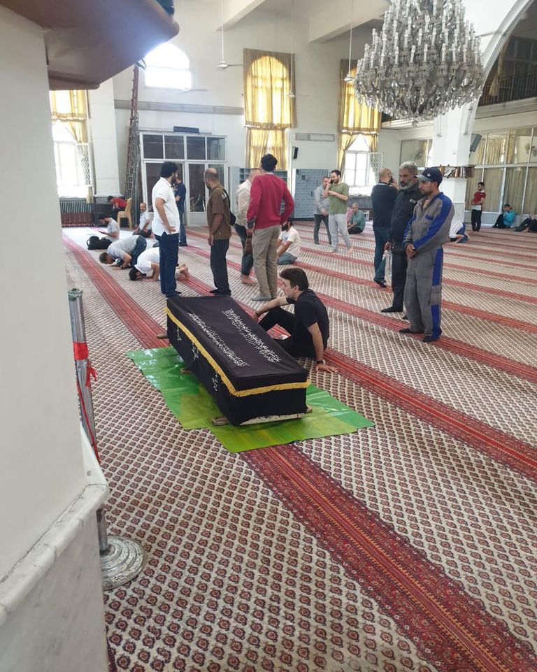 جنازة ديالا الوادي بحضور فنان واحد