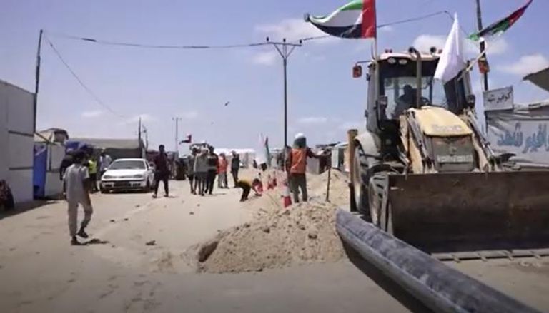 مشروع “شريان الحياة” لإمداد جنوب غزة بالمياه