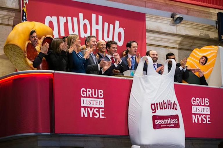 أسس مات مالوني ومايك إيفانز GrubHub شركة Grubhub