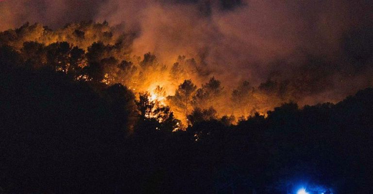 حريق غابات ضخم في فرنسا- أرشيفية