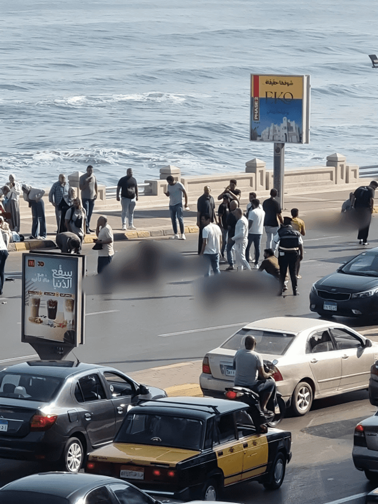 حادث دهس في إسكندرية