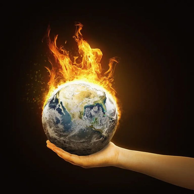 ارتفاع درجات الحرارة