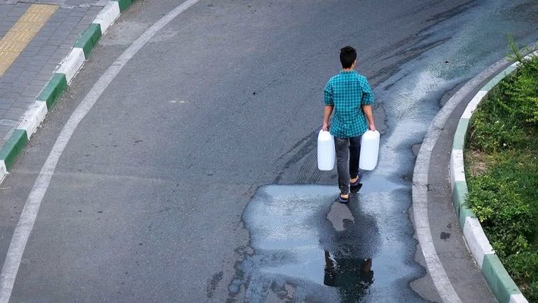 أزمة المياه في إيران