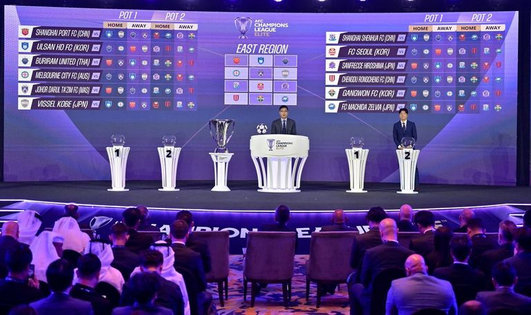 قرعة دوري أبطال آسيا للنخبة 2025-2026