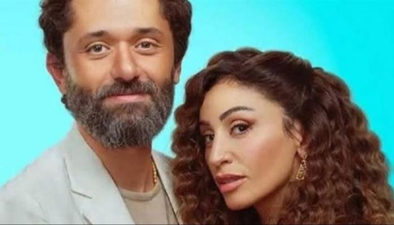 كريم محمود عبدالعزيز ودينا الشربيني 