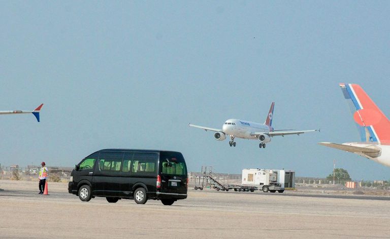 طائرة الخطوط الجوية اليمنية الجديدة