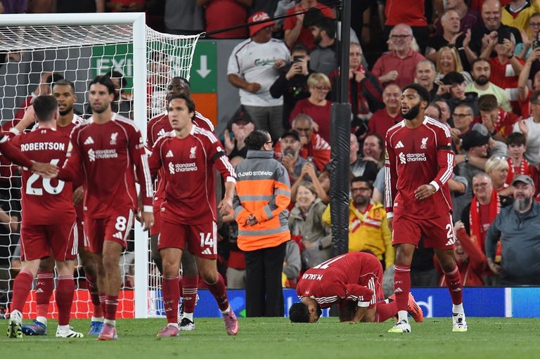 صلاح من فوز ليفربول على بورنموث