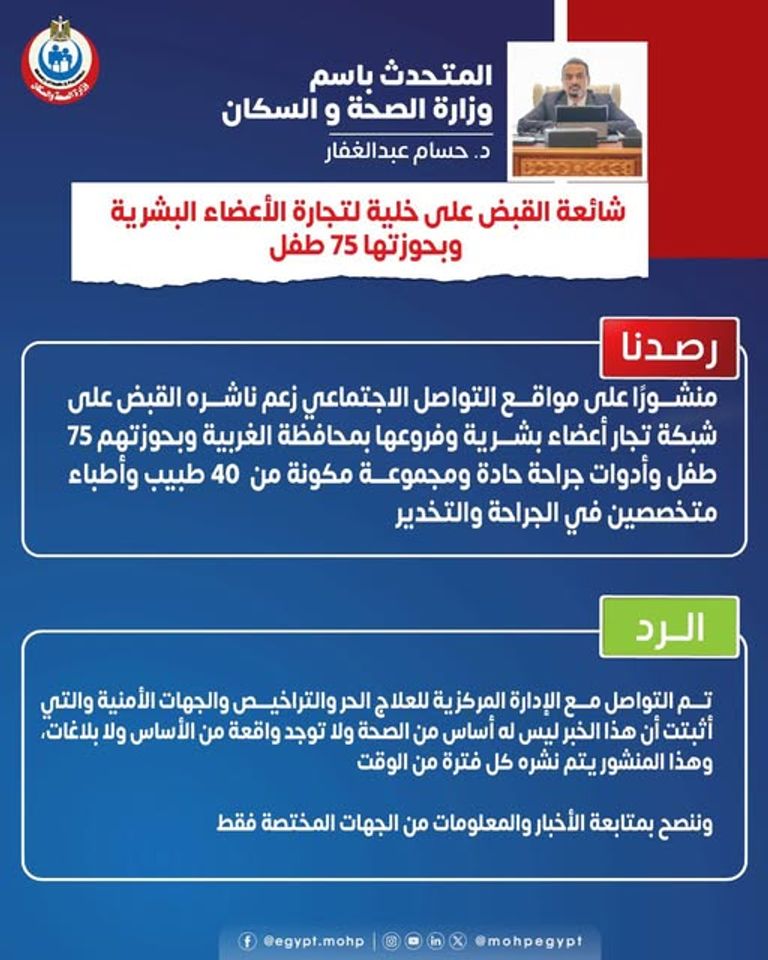 وزارة الصحة المصرية
