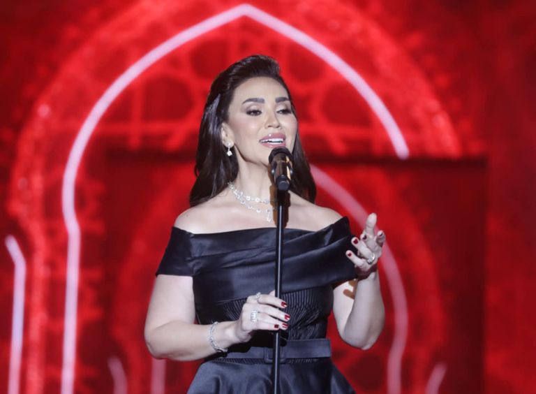 مي فاروق من حفلها بمهرجان قرطاج