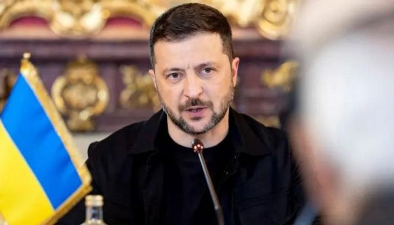 الرئيس الأوكراني فولوديمير زيلينسكي