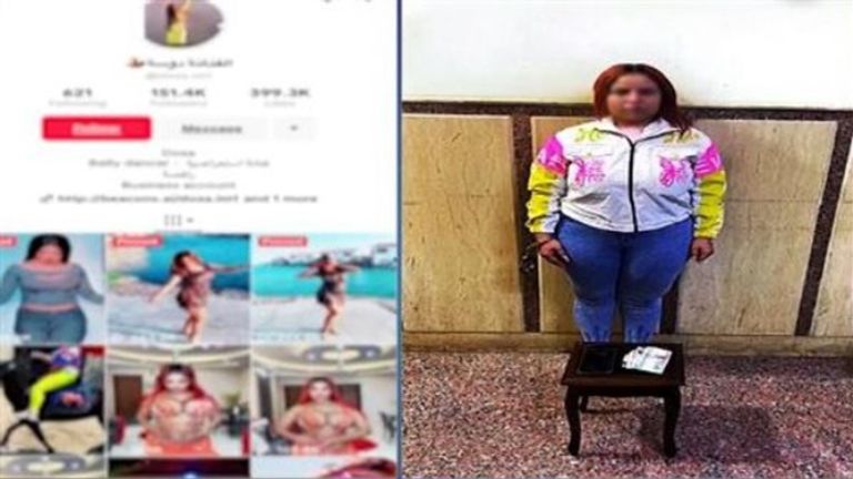 القبض على الراقصة دوسة بعد نشر مقاطع خادشة للحياء القبض على الراقصة دوسة بعد نشر مقاطع خادشة للحياء