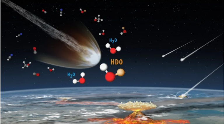 مياه مذنب "الشيطان" تحمل تشابها مذهلا مع مياه كوكب الأرض